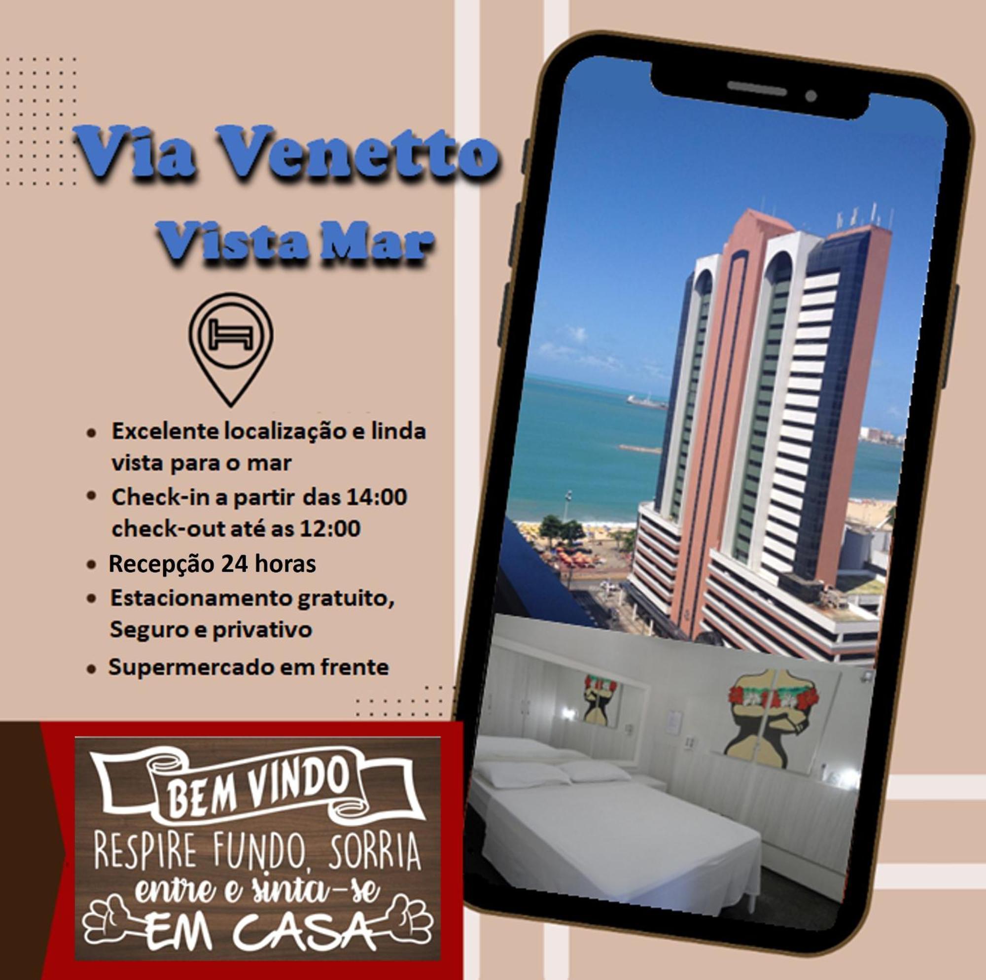 Via Venetto - Vista Mar Aparthotel Fortaleza  Exterior photo